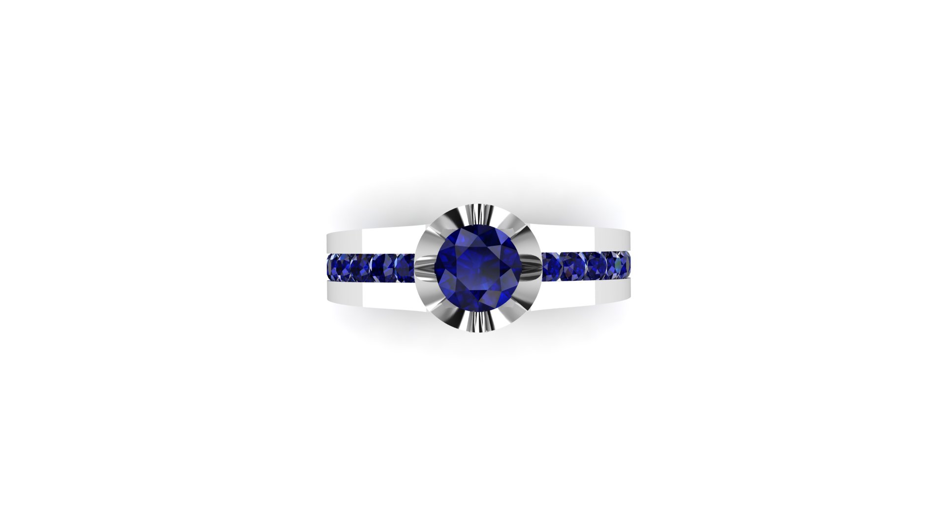Dark Knight Batman Engagement Ring