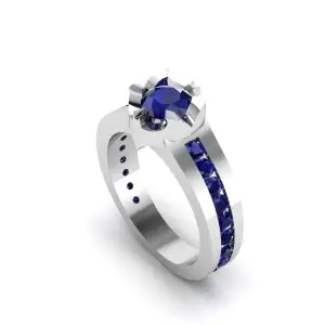 Dark Knight Batman Engagement Ring