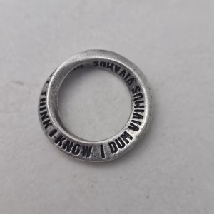 Custom Mobius Strip Pendant